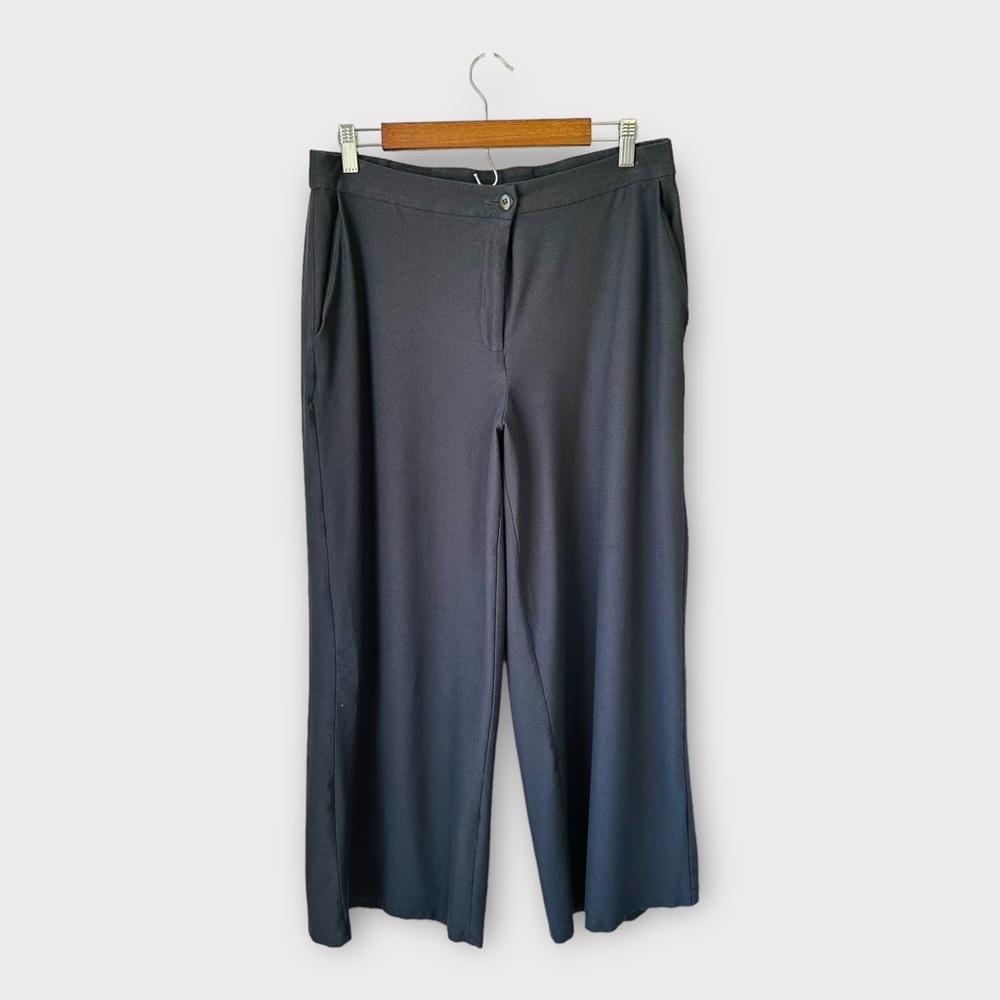 Eileen‎ Fisher System Lightweight Washable Stretch Crepe Wide-leg Pant